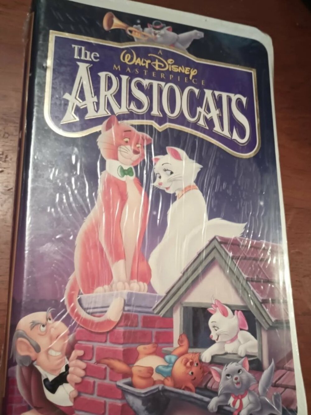 The Aristocats (VHS, 1996) NEW SEALED Fast Shipping! Walt Disney Masterpiece